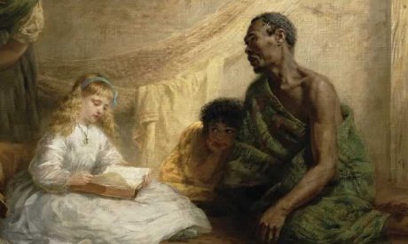 460x276 The First Great American Novel Humanities - Uncle Tom And Little Eva Painting