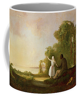 256x320 Uncle Tom Coffee Mugs Fine Art America - Uncle Tom And Little Eva Painting