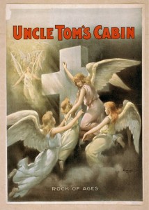 214x300 Little Eva Ascends To Heaven - Uncle Tom And Little Eva Painting