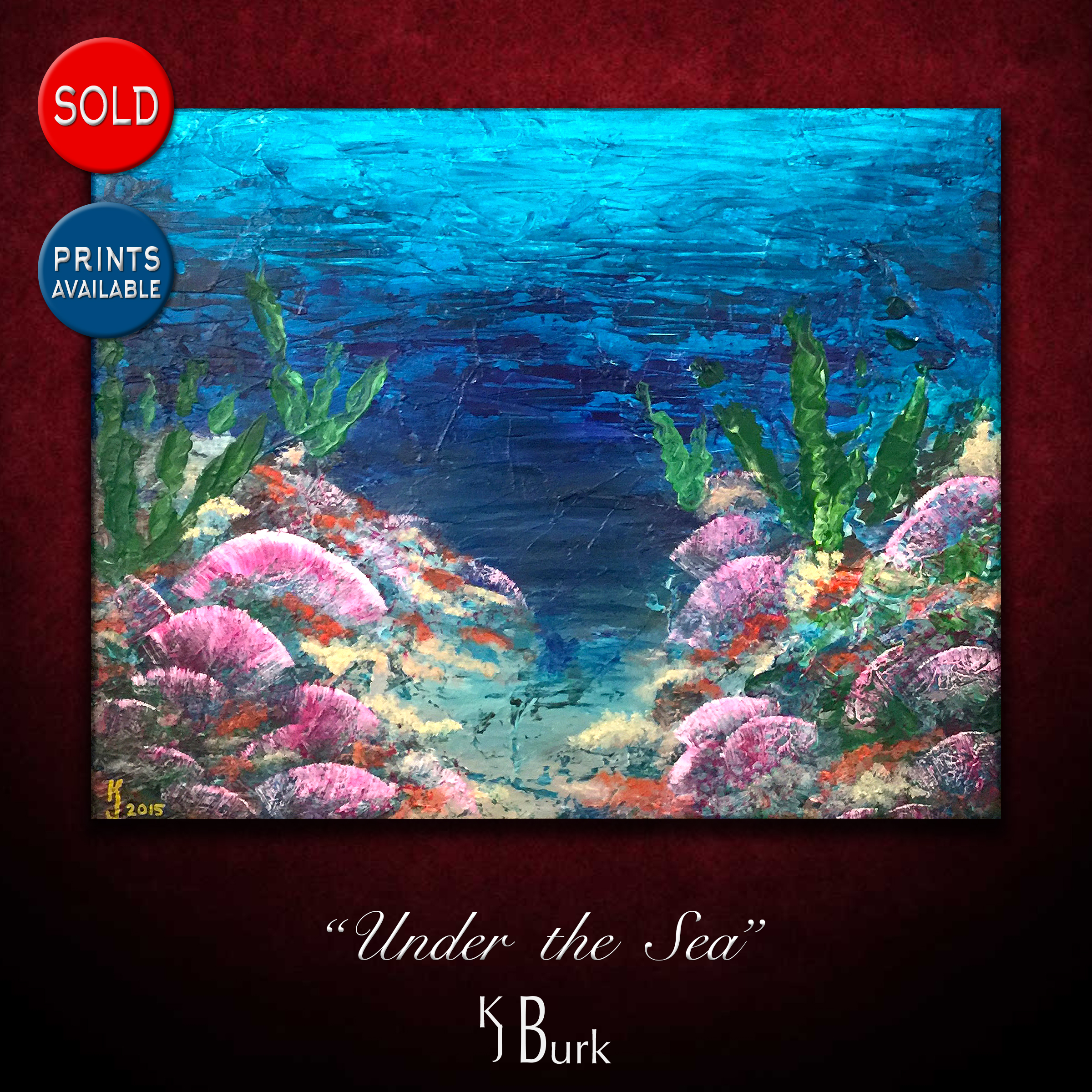 2400x2400 Under The Sea Kjs Art Studio - Under The Sea Painting