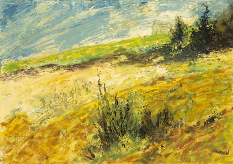 770x544 Saatchi Art Open Space Under The Sun Painting By Dan Freed - Under The Sun Painting