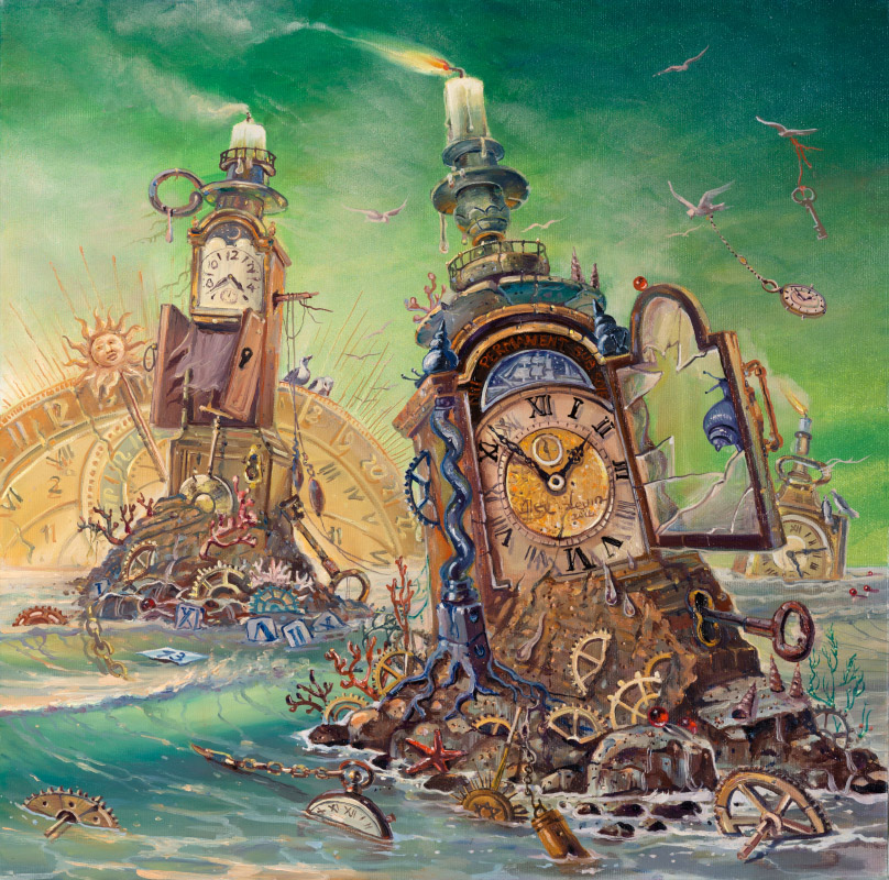 808x800 Nir Permanent Sub Sole - Under The Sun Painting