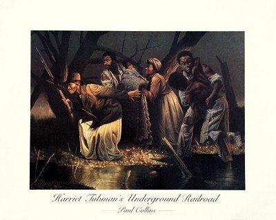 400x319 Paul Collins - Underground Railroad Painting