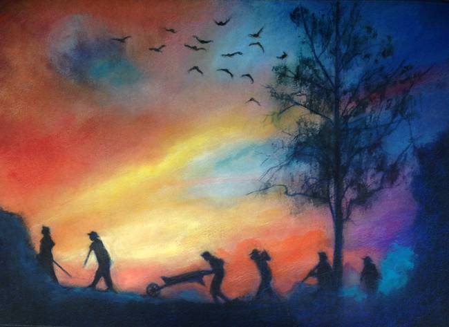 650x473 Stunning Underground Railroad Artwork For Sale On Fine Art Prints - Underground Railroad Painting