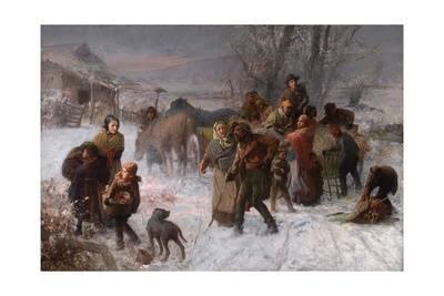 400x267 The Underground Railroad, 1893 Giclee Print By Charles T. Webber - Underground Railroad Painting