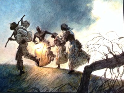 400x300 The Underground Railroad On Flowvella - Underground Railroad Painting