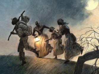 334x250 Underground Railroad - Underground Railroad Painting