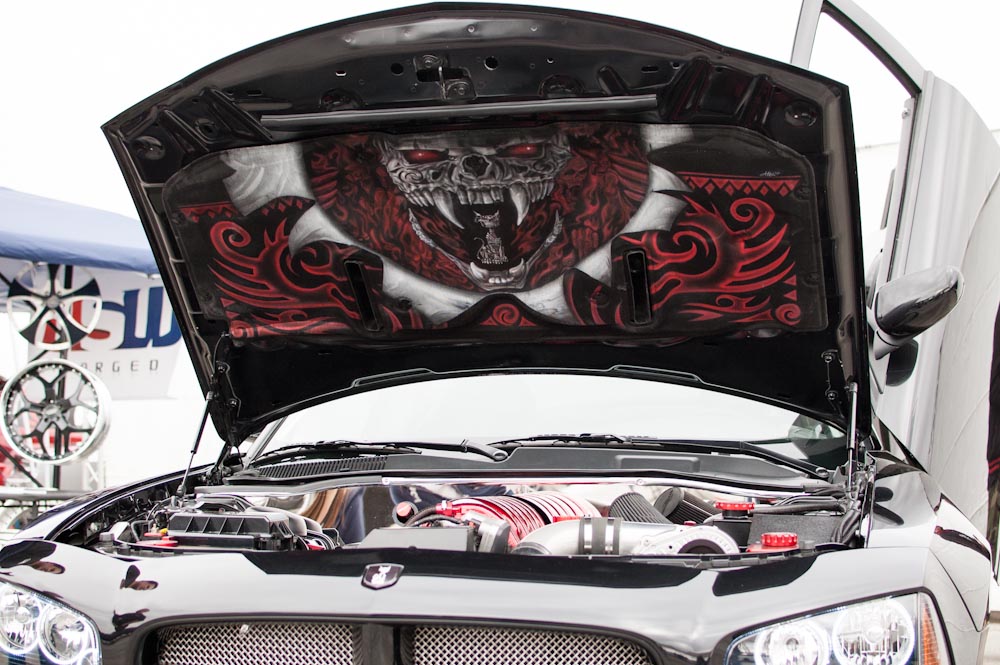 1000x665 Limos, Barbecue, And Drifting - Underhood Painting