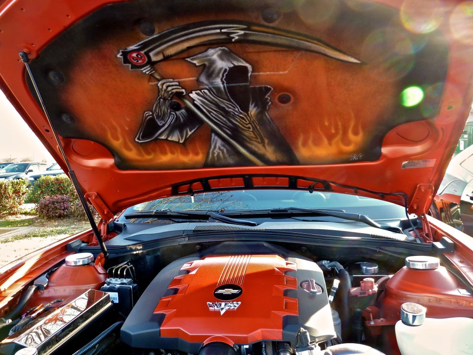 960x720 Poll Under The Hood Bling Black Or Painted - Underhood Painting