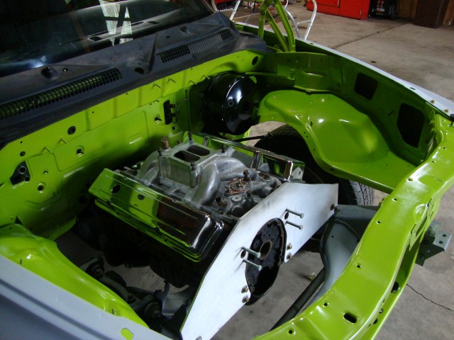 640x480 Painting The Engine Compartment - Underhood Painting