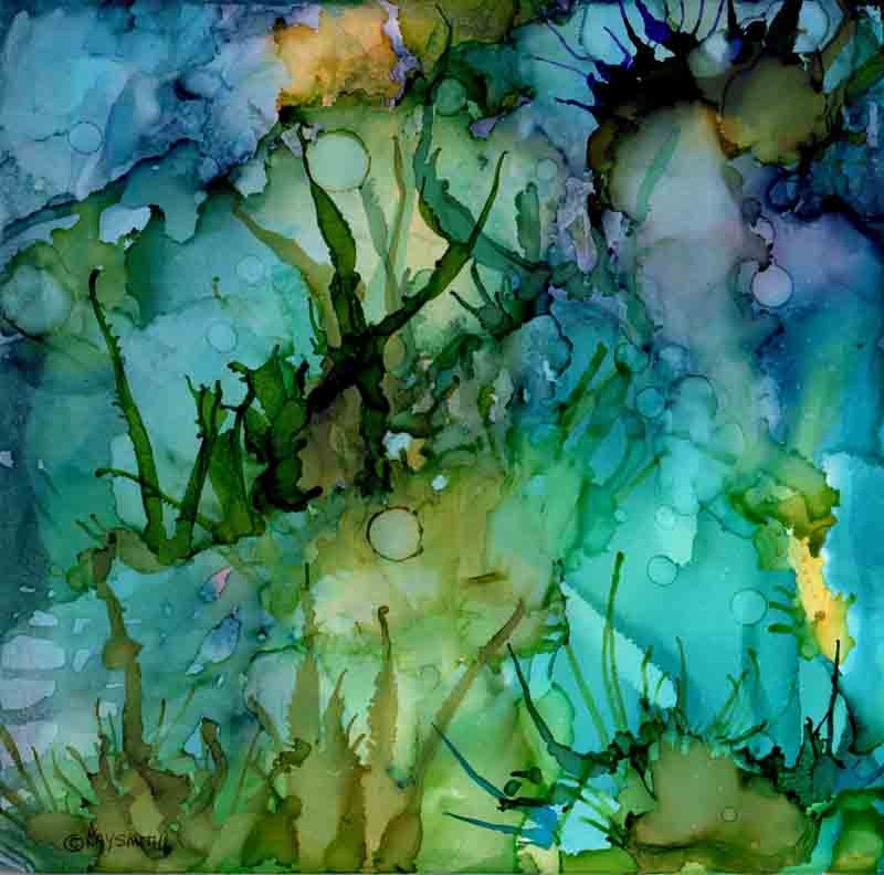 800x792 Kaysmithbrushworks - Underwater Abstract Painting
