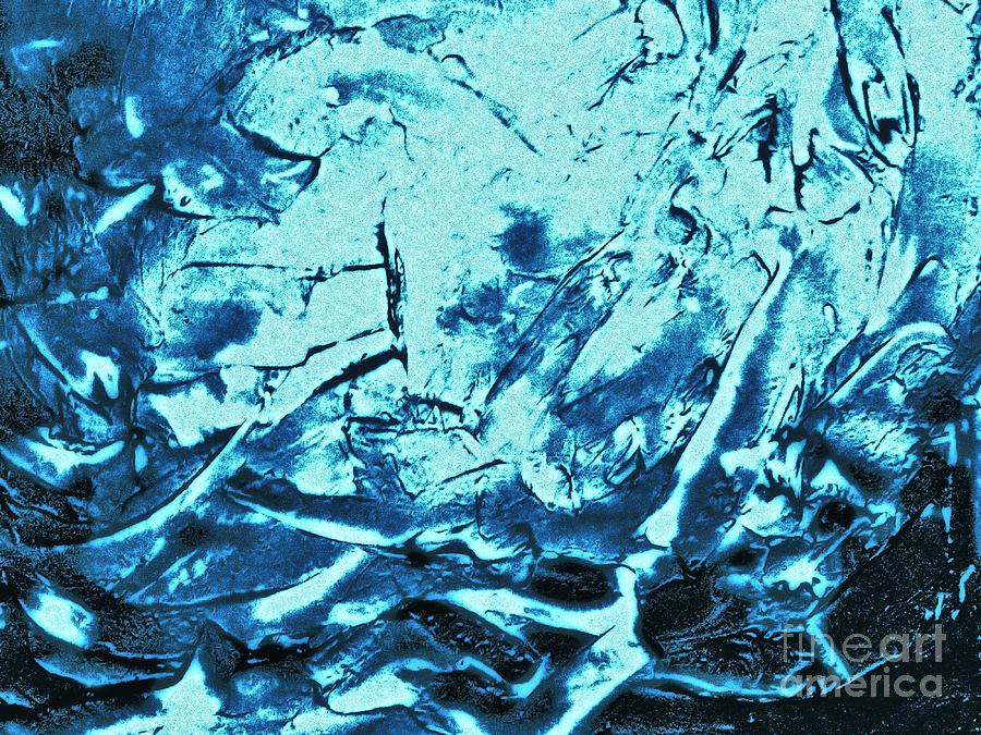 900x675 Underwater Painting By Marsha Heiken - Underwater Abstract Painting