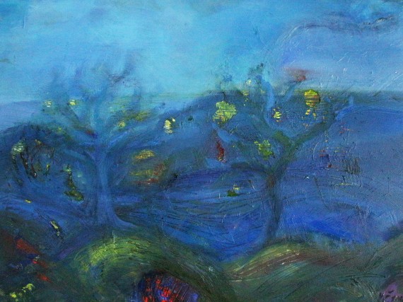570x427 Buy Underwater Trees - Underwater Abstract Painting