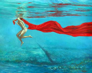 375x299 Underwater Art Paintings For Sale Saatchi Art - Underwater Art Painting