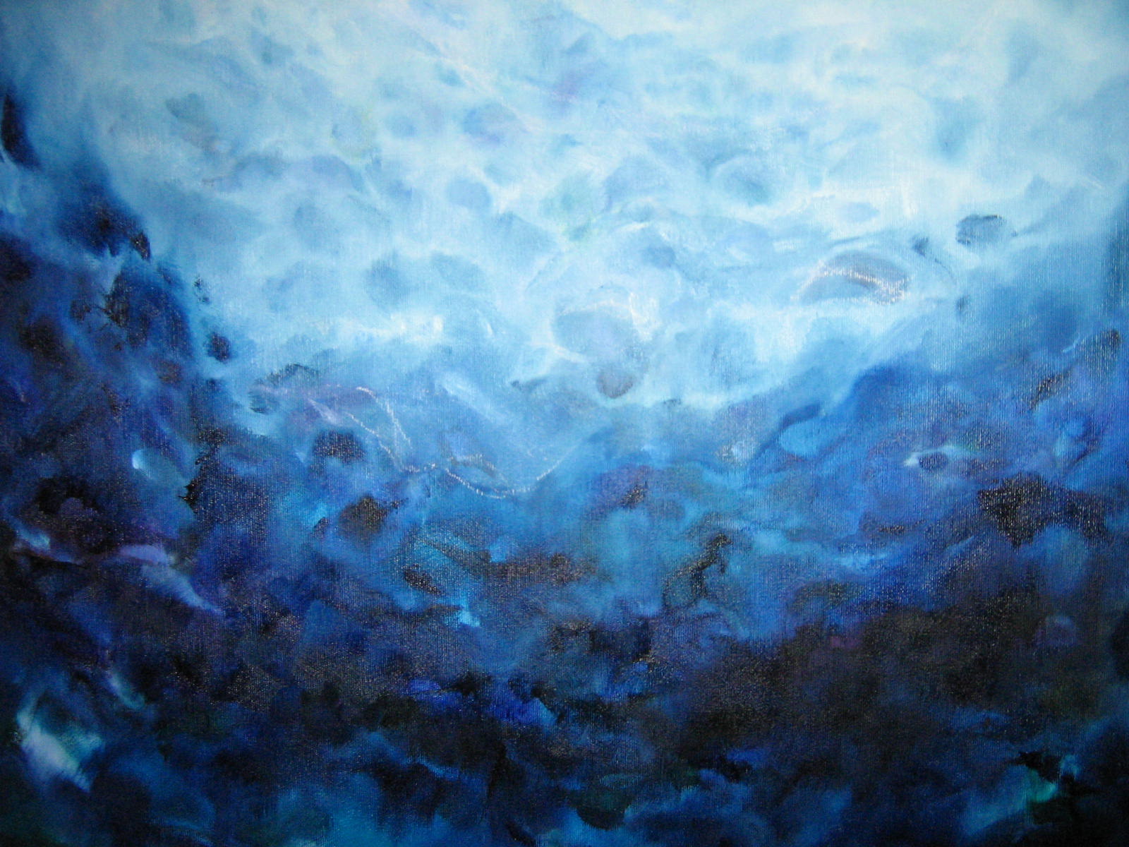 1600x1200 Underwater Painting By Rainbowreality - Underwater Art Painting