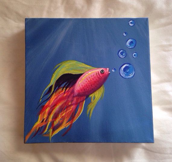 570x538 Underwater - Underwater Canvas Painting