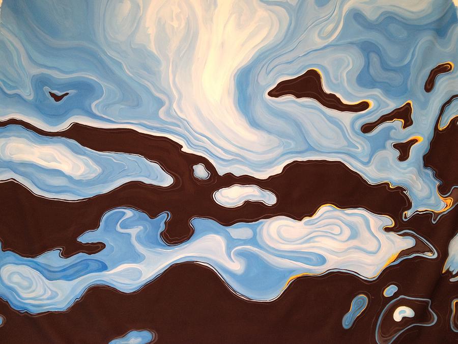 Underwater Looking Up Painting at Explore