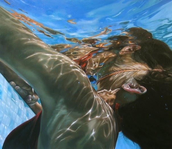 604x525 Photo Realistic Underwater Paintings By Eric Zener Art Of Day - Underwater Painting