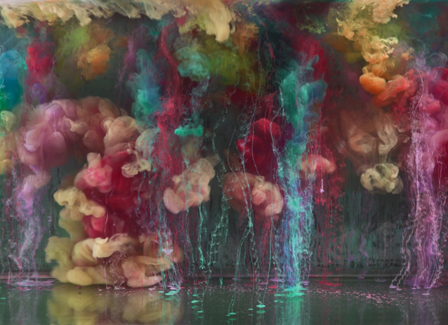 910x660 Underwater Art Artist Kim Keever Drops Paint Into Water - Underwater Painting Artist