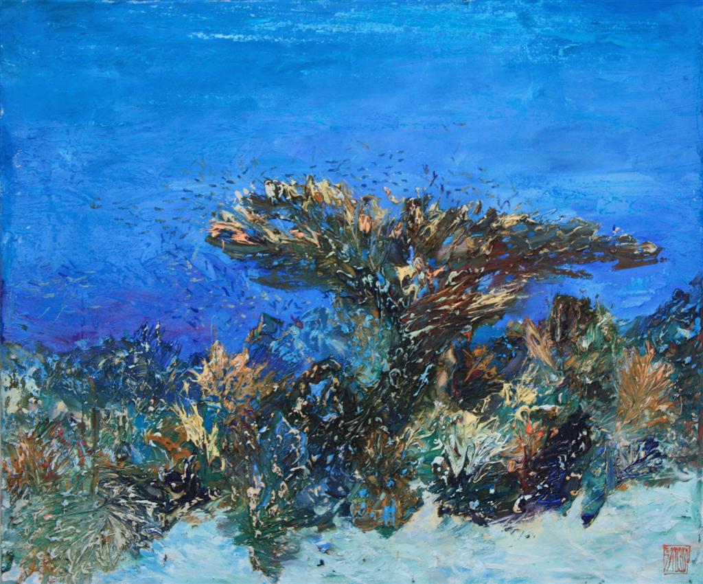 1024x850 Alexander Belozor Underwater Painting Of Alexander Belozor - Underwater Painting Artist