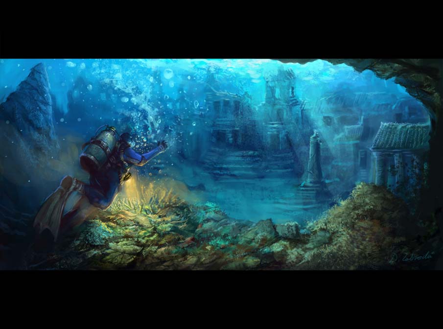 Underwater Scene Painting