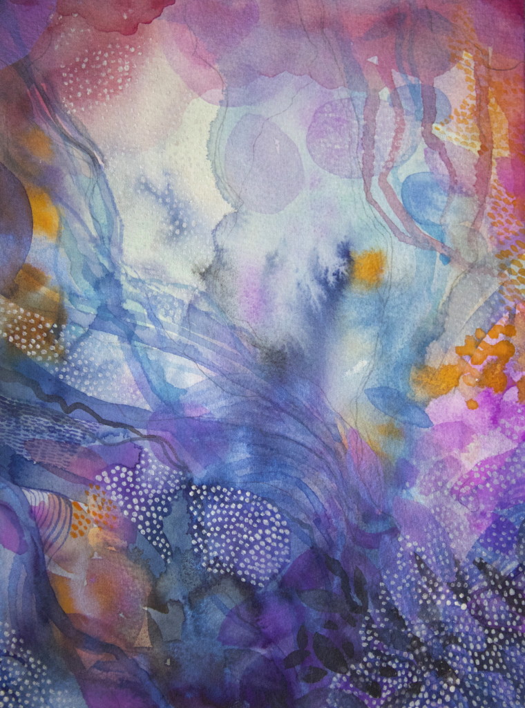 760x1024 Watercolor Quinncreative - Underwater Watercolor Painting