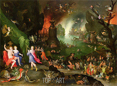 400x294 Orpheus In The Underworld Jan Bruegel The Elder Painting - Underworld Painting
