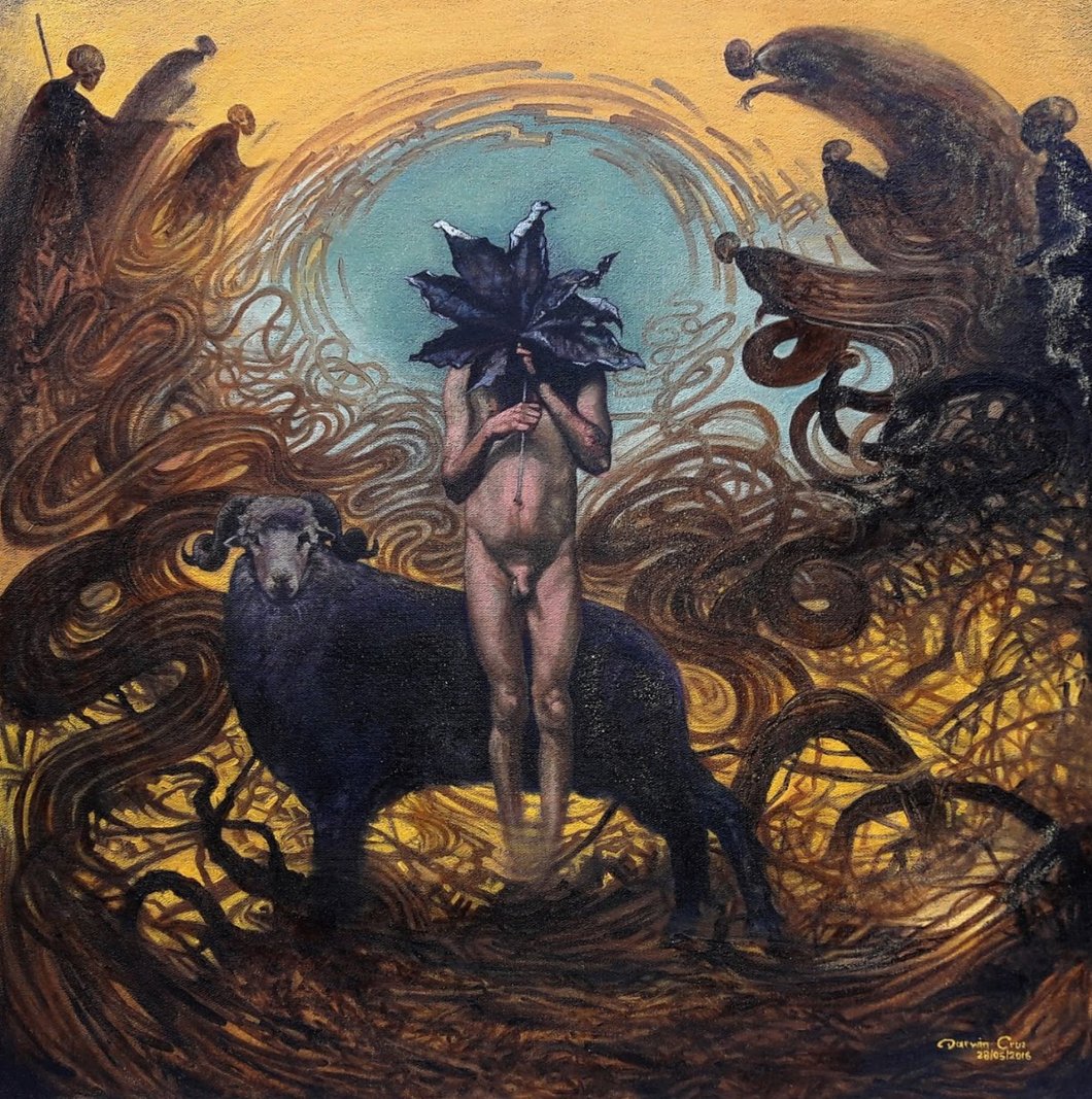 1060x1067 Spirits Of The Underworld A Life With Art - Underworld Painting