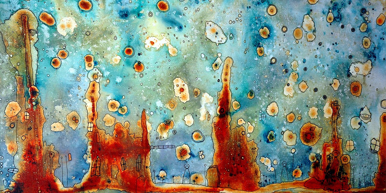 1292x648 Art Print - Underworld Painting