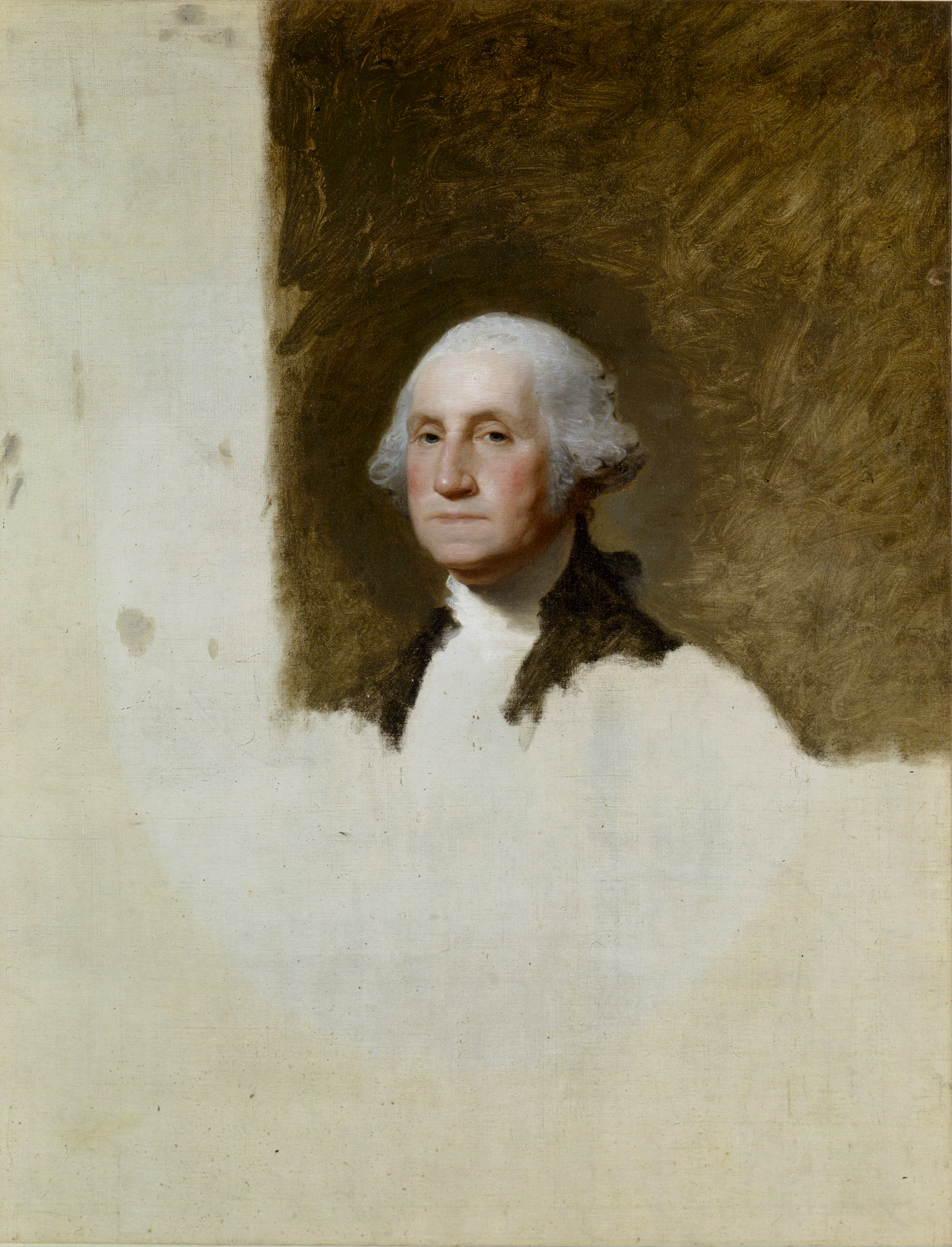 2308x3022 Filegilbert Stuart 1796 Portrait Of Washington.jpg - Unfinished Painting