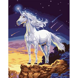 300x300 Diy Star Unicorn Painting By Numbers Kit Bigbold Shop - Unicorn Painting