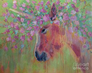 300x238 Unicorn Paintings Fine Art America - Unicorn Painting