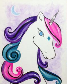 236x296 Art For Kids Rainbow Unicorn 16x20 Inch Art Print For By Njoyart - Unicorn Painting For Kids