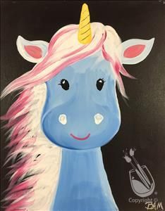 234x300 Unicorn Painting - Unicorn Painting For Kids