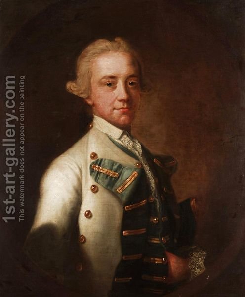496x600 Portrait Of Captain Smith R. N. In Naval Uniform (After) Francis - Uniform Painting