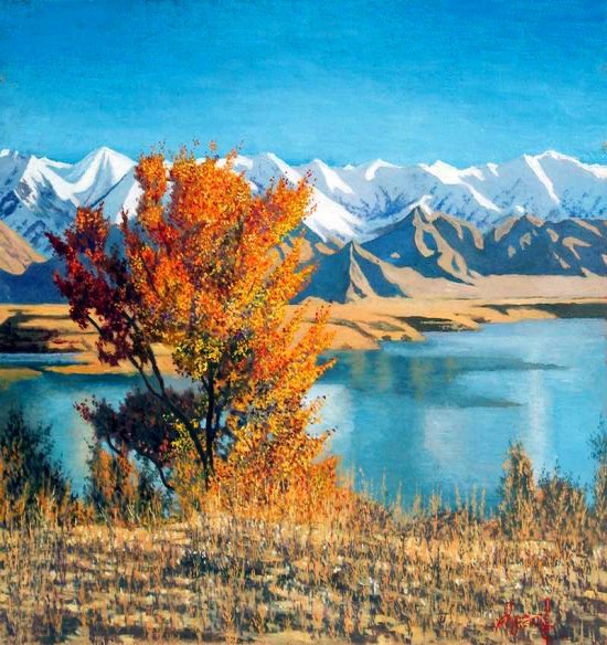 550x584 Unique Painting,street Painting And Creative Art 2005 Unique Oil - Unique Oil Painting