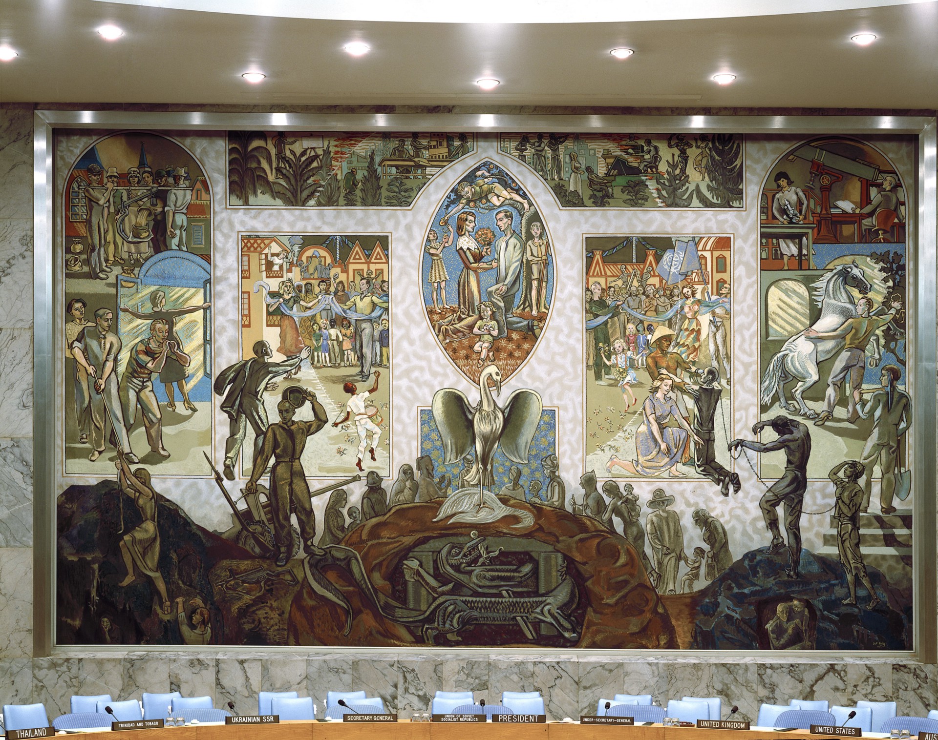 1920x1516 What The Permanent 5 Can Learn From The Painting That Hangs Above Them - United Nations Painting