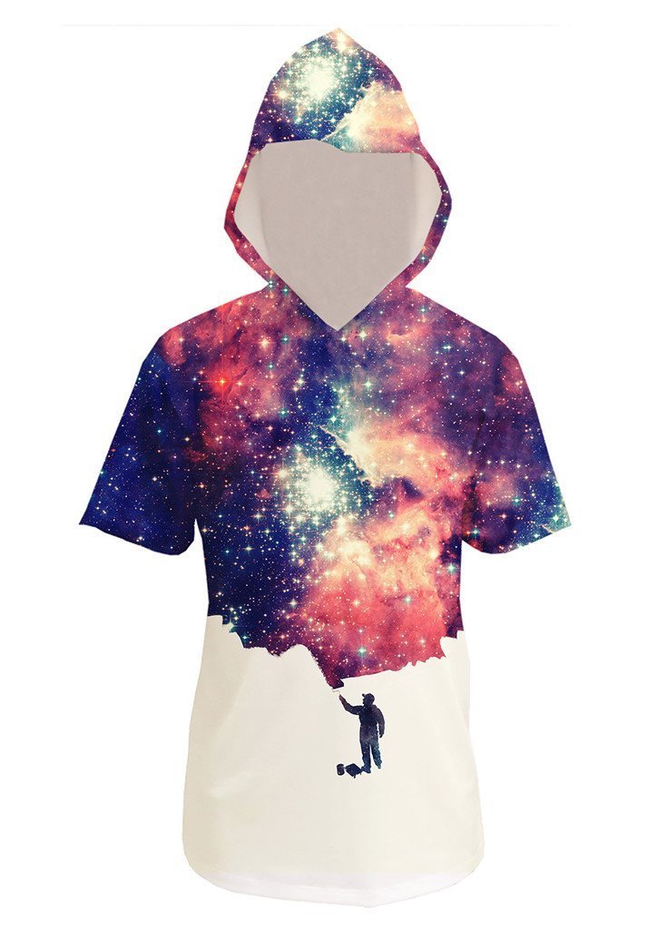 724x1024 Painting The Universe Hoodie Tee - Universe Painting