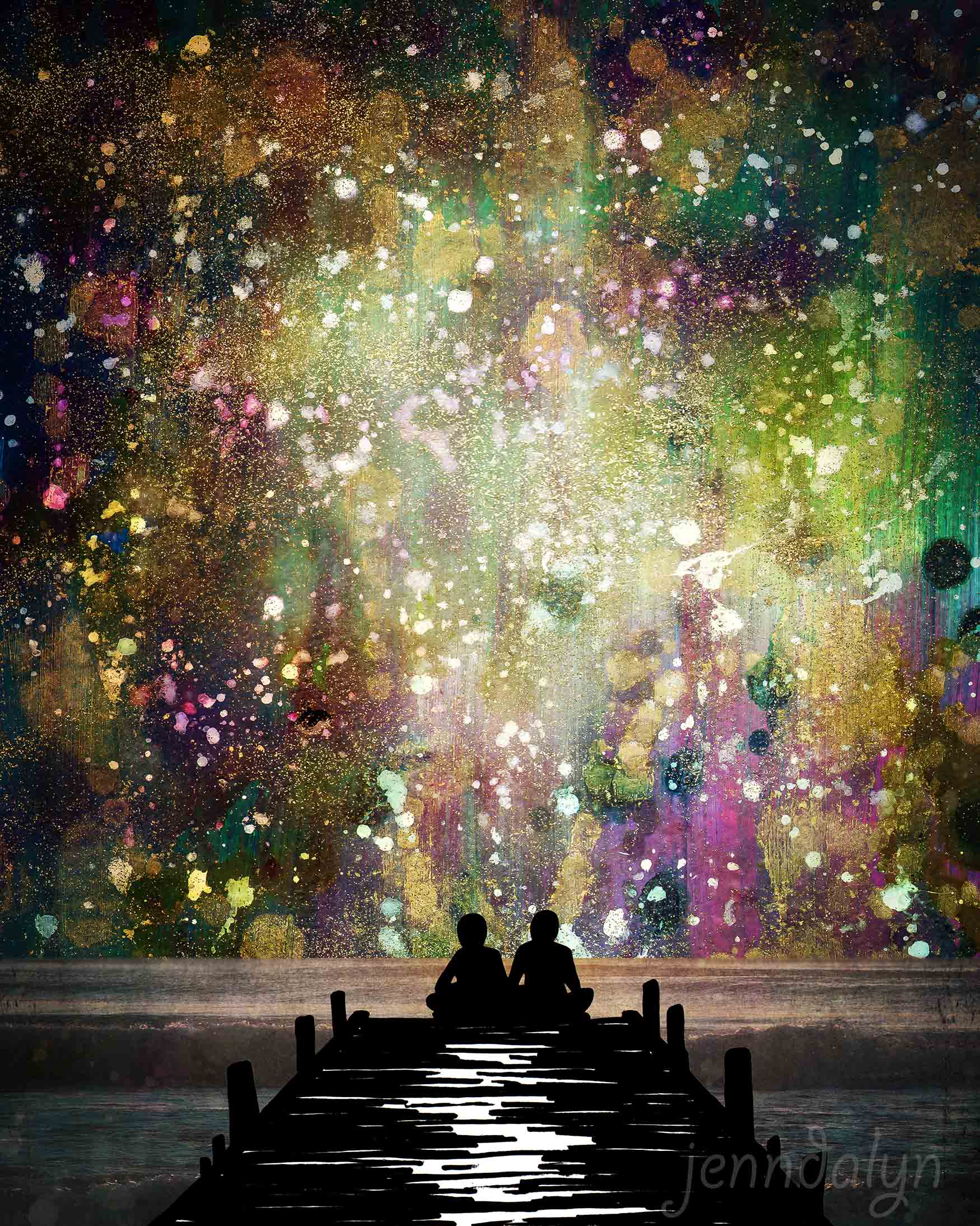 1750x2188 The Universe Was Ours - Universe Painting