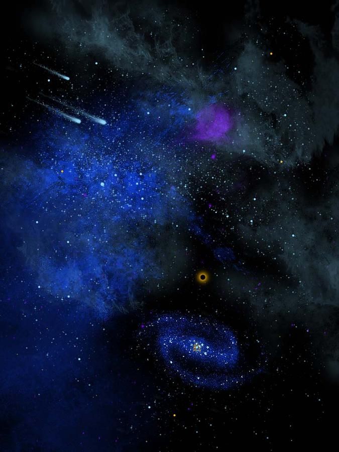 675x900 Wonders Of The Universe Mural Painting Space Lover - Universe Painting