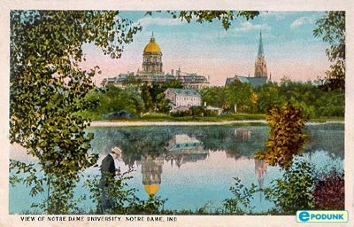 400x256 University Of Notre Dame, Indiana College Information - University Of Notre Dame Painting