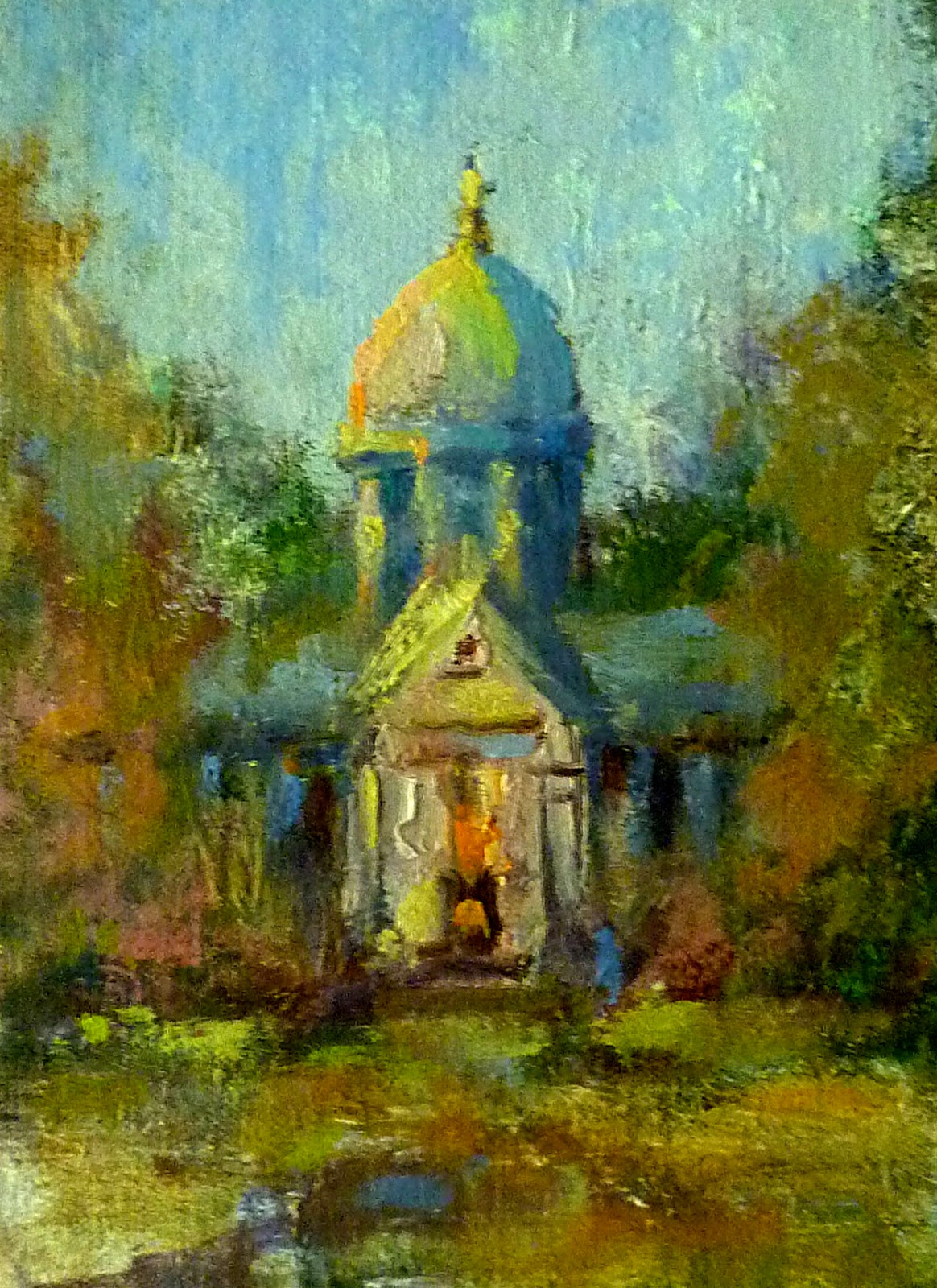 1164x1600 Lawrence Chrapliwy - University Of Notre Dame Painting