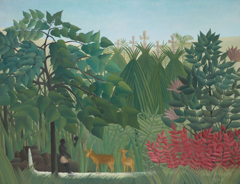 800x612 Rousseau, Henri Fine Arts, Before 1945 The Red List - Unpleasant Surprise Painting
