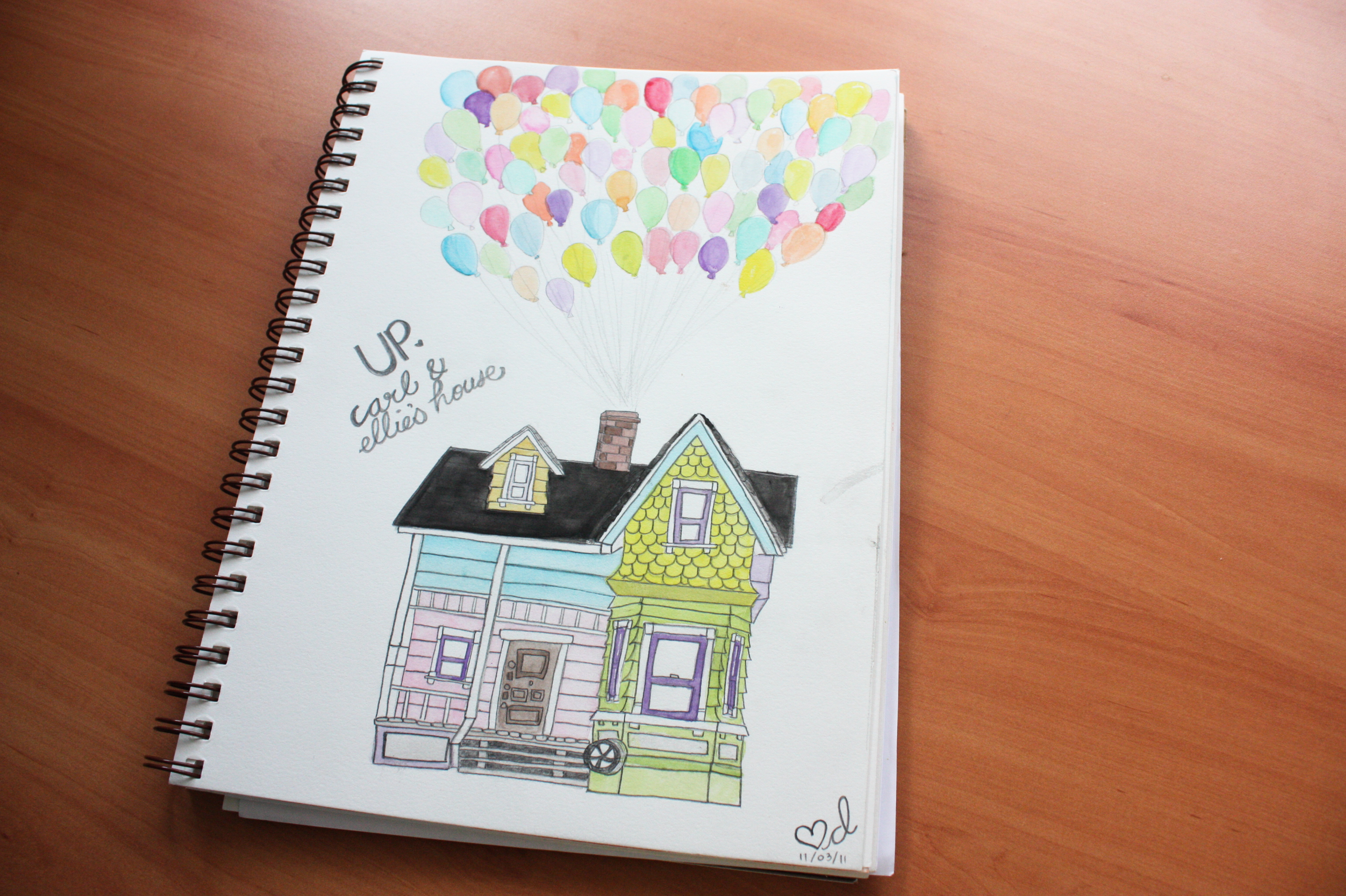 3088x2056 Up! Creative Messes - Up House Painting