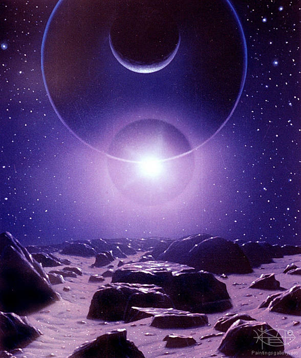 588x700 Russian Paintings Gallery - Uranus Painting