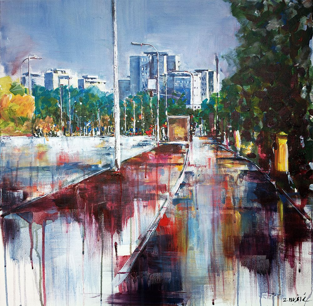 Urban Landscape Painting