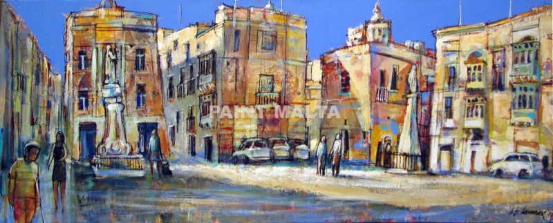 800x323 Urban Landscape Paintings - Urban Landscape Painting