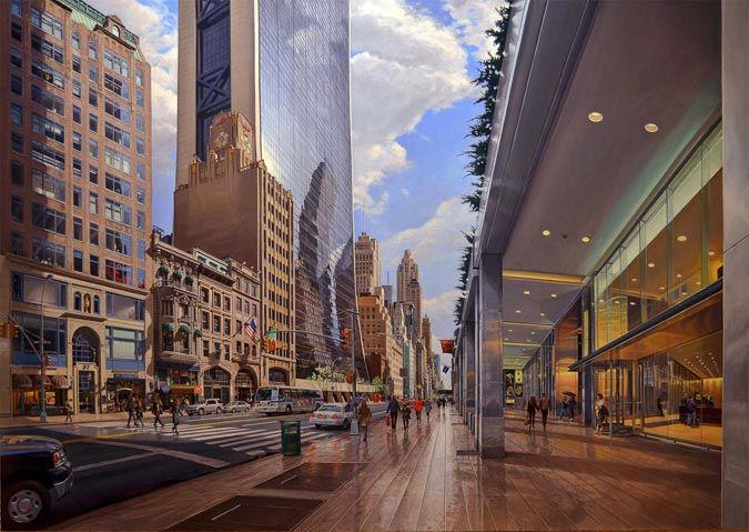 675x479 Urban Landscape Painting - Urban Landscape Painting