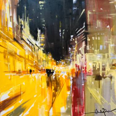 375x375 Saatchi Art Modern Art Original Acrylic Urban Painting. Painting - Urban Painting