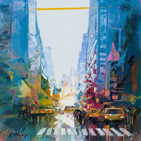 458x458 Unique Artwork New York From The Artist Urban Style - Urban Painting